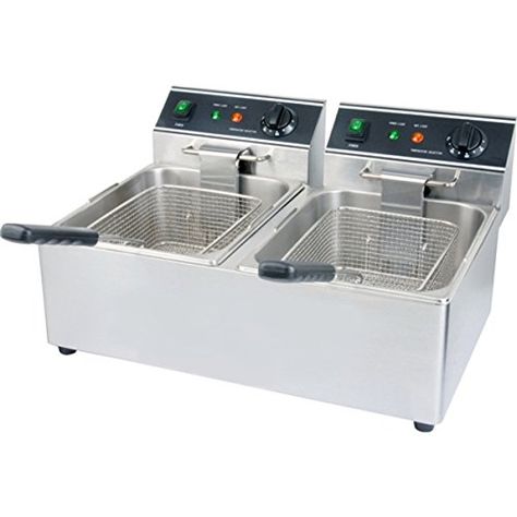 Commercial Deep Fryer, Best Deep Fryer, Electric Fryer, Electric Deep Fryer, Kitchen Remodel Countertops, Deep Fryers, Outdoor Kitchen Appliances, Commercial Kitchen Equipment, Deep Fryer