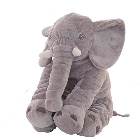 Rainbow Fox Animals pillow Grey Elephant Stuffed Plush Pillow Pals Cushion Plush Toy Cute Baby Pillow Cushion for Childrens * Check out this great product.Note:It is affiliate link to Amazon. #lifestylestore Gelukkige Baby, Elephant Doll, Giant Stuffed Animals, Elephant Photography, Elephant Plush Toy, Stuffed Elephant, Elephant Stuffed Animal, Beautiful Elephant, Elephant Pillow