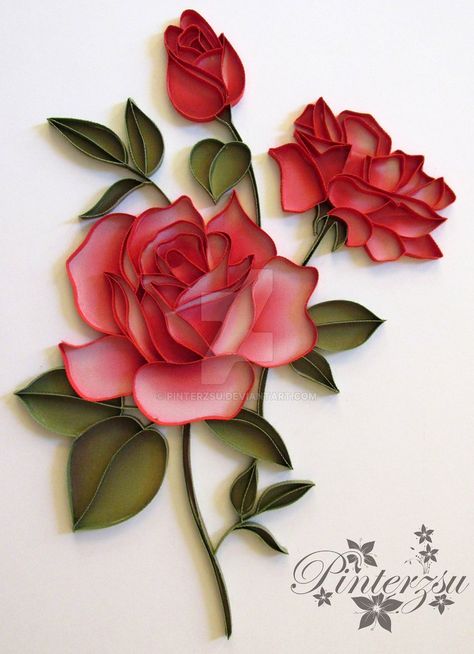 Quilling Wedding, Quilled Roses, Quilling Butterfly, Quilling Letters, Neli Quilling, Arte Quilling, Paper Quilling Tutorial, Paper Quilling For Beginners, Paper Quilling Flowers