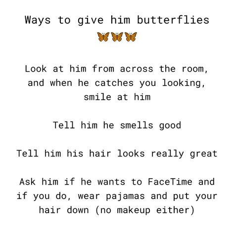 Ways To Give Him Butterflies, Give Him Butterflies, Smell Good, Down Hairstyles, Hair Looks, Butterflies, Hair, How To Wear, Quick Saves