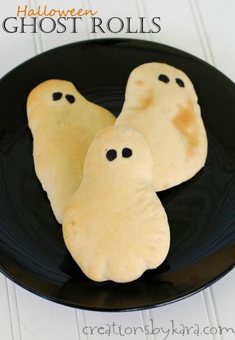 Halloween Dinner Parties, Spooky Desserts, Hawaiian Pork, Halloween Breakfast, Kalua Pork, Brunch Bread, Homemade Dough, Bread Roll, Halloween Dinner