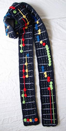 Crochet Guitar, Crochet Pocket Shawls, Crochet Music, Geek Crochet, Crochet Game, Crochet Pocket, Applique Stitches, Crocheted Scarf, Geek Crafts