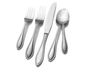 Flatware Deals: Flat's Entertainment - Ends on August 9 at 9AM CT Beaded Flatware, Beautiful Flatware, Fancy Kitchens, Flatware Storage, Specialty Knives, Knife Set Kitchen, Stainless Steel Flatware, Steak Knives, Serving Utensils