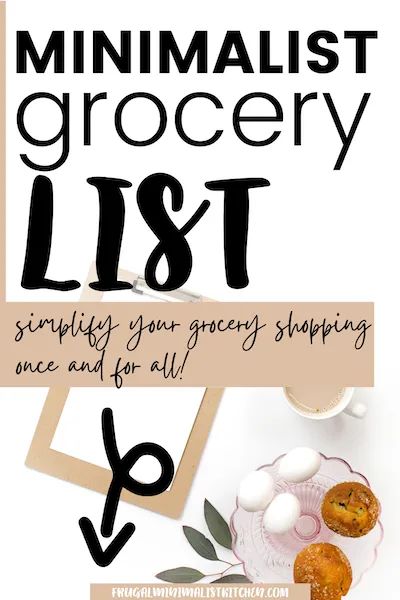 A minimalist grocery list is a list of the essential grocery items you normally buy each week. It contains simple pantry, fridge and freezer ingredients minimalist shopping, minimalist groceries, minimalist list, minimalist check list, #frugalminimalistkitchen Shopping Minimalist, Minimalist List, Simple Grocery List, Healthy Shopping List, Weekly Shopping List, Picnic Planning, Food Shopping List, Meal Planning Menus, Grocery List Template