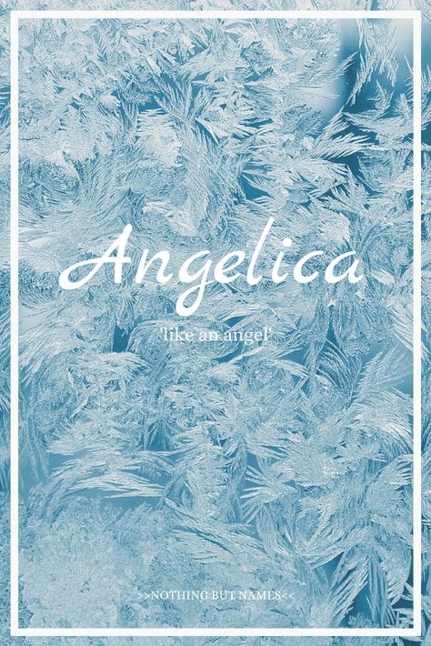 Angelica: Latin, meaning 'like an angel' Meant To Be, Neon Signs, Angel, Neon, Collage, Pins, Quick Saves