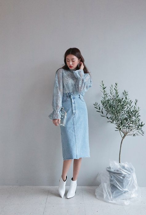 Outfit Bar, Park Sora, Bar Outfit, Frock Fashion, Beautiful Casual Dresses, Korean Casual Outfits, Tumblr Outfits, Skirt Fits, Fashion Hacks Clothes