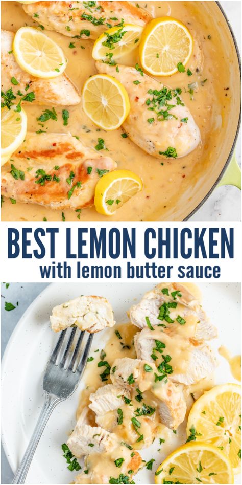 Lemon Basil Sauce For Chicken, Salt And Lavender Recipes Chicken, Meyer Lemon Recipes Dinners, Chicken With Lemon Butter Sauce, Lemon Recipes Dinner, Lemon Sauce For Chicken, Way To Cook Chicken, Garlic Sauce For Chicken, Baked Lemon Chicken