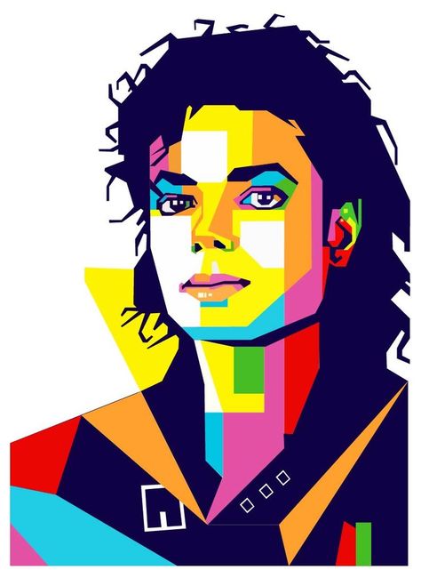 Spitfire Tattoo, Michael Jackson Painting, Michael Jackson Party, Wpap Art, Warhol Art, Michael Jackson Art, Animal Stencil, Pop Art Canvas, Pop Art Portraits