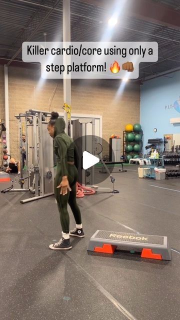 14K likes, 130 comments - gitfitwithcarter on December 5, 2022: "Up your cardio/core workout! 

#fit #fitness #fitnessmotivation #fitnessjourney #step #core #core..." Bodyweight Core Exercises, Cardio Core Circuit, Cardio And Core Workout, Cardio Workouts At The Gym, Cardio Core Workout, Core Core, Abs And Cardio Workout, Workout Ideas, Fit Mom