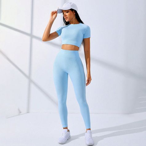 Get ready to elevate your workout with our High-Waisted Yoga Suit! 🌟 This stylish and comfortable set is designed to enhance your performance and keep you looking fabulous. Featuring a high-waisted fit and breathable fabric, it provides maximum support and flexibility for all your yoga sessions and fitness routines. Available in various sizes and colors, this suit is perfect for both beginners and seasoned yogis. 👗 Sizes: S, M, L, XL 🎨 Colors: Various shades 🌟 Ideal for: Yoga, workouts, athl... Dance Sports, Sports Field, Lingerie Shorts, Autumn Clothing, Stylish Aesthetic, Shooting Sports, Waist Workout, Activewear Sets, Snow Sports