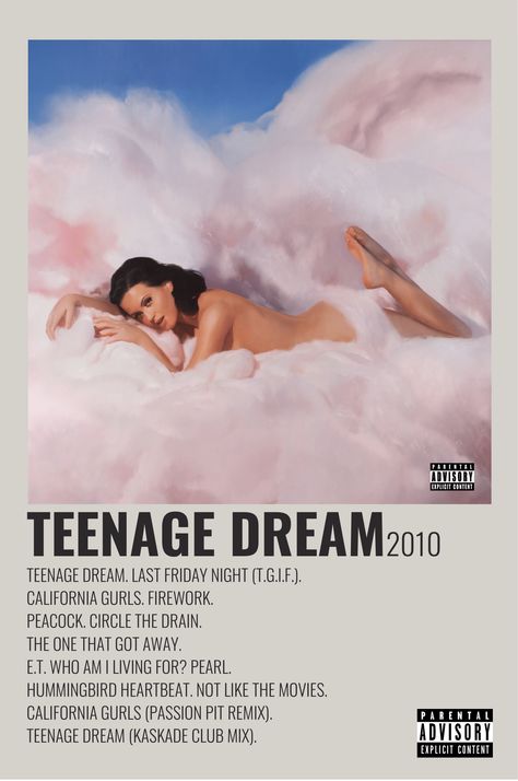 Performance Marketing, Dream On, Teenage Dream, Katy Perry, Cover Art, Marketing, Songs, Pink, Art