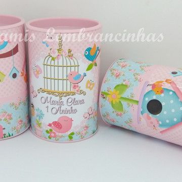 Featured image of post Cofrinho Personalizado Tema Jardim Encantado