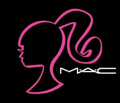 M.A.C. <3 Mac Barbie, Russian Red Mac Lipstick, Barbie Logo, Makeup Mac, Face Paint Makeup, She's A Lady, Lipstick Stain, Face Chart, Doll Makeup