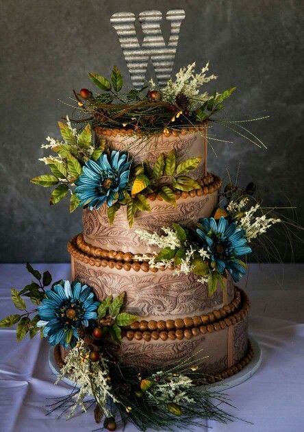 Western Wedding Cakes, Country Western Wedding, Western Themed Wedding, Country Wedding Cakes, Cowgirl Wedding, Country Style Wedding, Country Theme Wedding, Cowboy Wedding, Buttercream Wedding Cake