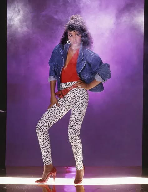 Ola Ray 1980s 80s Vintage Fashion, 80s Prom Party, 1980s Outfits, 1980 Fashion, Satin Teddy, 80s Costume, Miami Vice, 1980s Fashion, 80s Style