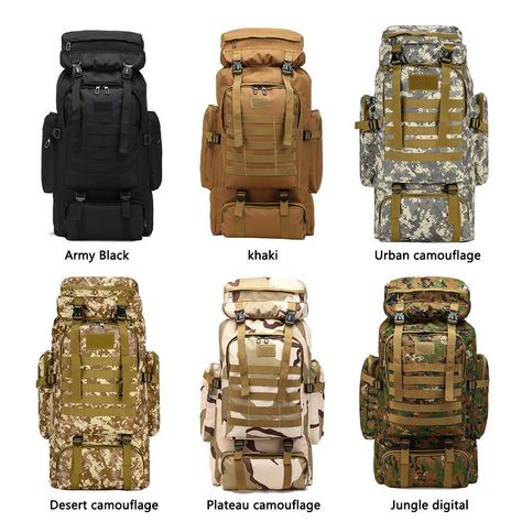 Wow! Get this Waterproof Sports Backpack for only $67.49 😘 Tag a friend who would love this! 🚚 Fast Shipping! 📢 Llink in Bio! #ModernLiving #Color Tactical Rucksack, Military Rucksack, Molle Backpack, Hunting Backpacks, Survival Backpack, Military Backpack, Range Bag, Hunting Bags, Outdoor Training