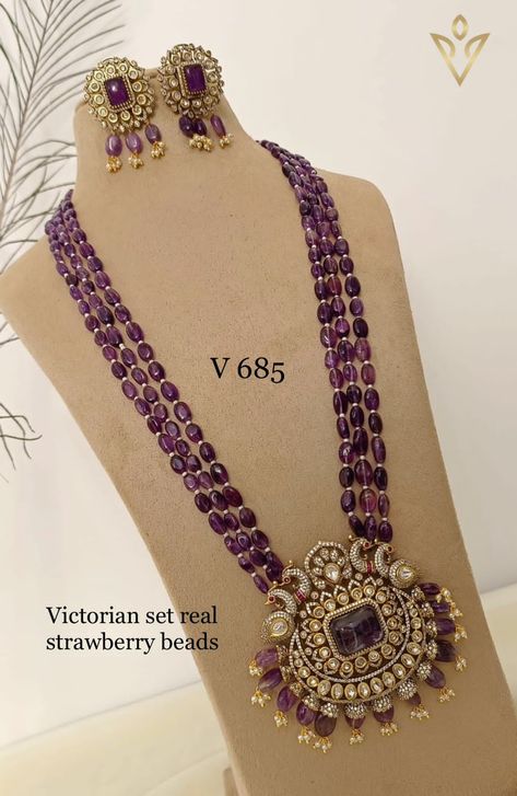 Victorian Jewellery Designs, Victorian Jewelry Necklace, Indian Wedding Jewelry Sets, Victorian Jewellery, Antique Necklaces Design, New Gold Jewellery Designs, Victorian Necklace, Indian Bridal Jewelry Sets, Fancy Jewelry Necklace