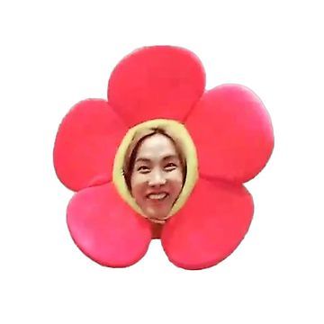 Jhope Flower, Hope Flower, Giving Flowers, Kpop Diy, Cute Birthday Gift, Flower Black, Black Stickers, Flower White, Instagram Frame