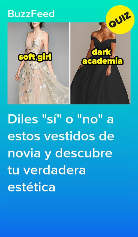 Diles "sí" o "no" a estos vestidos de novia y descubre tu verdadera estética Quizzes Buzzfeed, Harry Potter Outfits, Buzzfeed Quizzes, Buzzfeed, Strapless Dress, Harry Potter, Prom Dresses, Formal Dresses, Memes