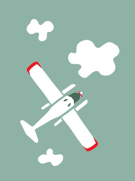 L'avion Plane Illustration Airplane, Art Et Illustration, Illustrations