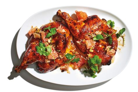 Soy-Sauce-and-Citrus-Marinated Chicken Recipe | Epicurious Citrus Marinated Chicken, Soy Sauce Recipes, Bugatti Super Sport, Buzzfeed Recipes, Lemongrass Recipes, Grapefruit Recipes, Lemongrass Chicken, Mason Jar Salads, Bon Appetit Magazine