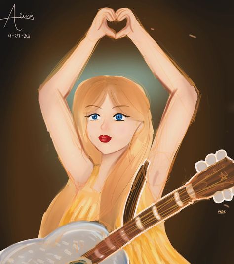 It fearless CHARACTER-Taylor swift A very quick digital painting of Taylor Swift hope you like it Tags: #erastourfanart #taylorswiftfanart #fearless #digitalpainting #taylorswift #artwork #art #fanart #superstar #superstarsinger Fearless Fanart, Art Fanart, April 27, Digital Painting, Taylor Swift, Swift, Concept Art, I Am Awesome, Fan Art