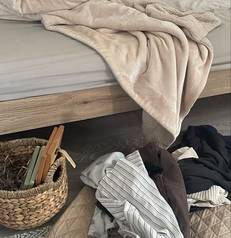 #white #grey #floor #cream #blanket #knit #basket #rug #carpet #aesthetic #wood #bedroom #bed #decor #inspo #ikea #frames #photo #photos #cute #green #light #lightacademia #plantmum #clothes #clothing #fashion #knit#knitting #crochet Clothes On Floor Aesthetic, Clothes On The Floor Aesthetic, Basket Rug, Bedroom Bed Decor, Floor Aesthetic, Carpet Aesthetic, Cream Blanket, Grey Floor, Easy Crochet Baby Blanket