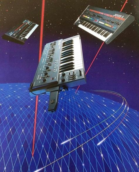 Presented without comment. ⚡️✨  .  .  .  #roland #synthwave #80s #retro #newretrowave #1980s #vintage #newwave #eighties #nostalgia #retroart #80sart #outrun Teenage Heartbreak, Party Grunge, Light Grid, Futurism Art, Rave Edm, Retro Artwork, Italo Disco, Music Drawings, Retro Gadgets