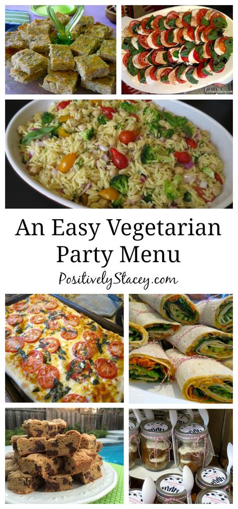 Planning a Vegetarian Menu for a Graduation Party Vegetarian Buffet, Vegetarian Dinner Party, Colorful Pasta, Vegetarian Party, Vegetarian Party Food, Vegetarian Nutrition, Indian Dinner, Vegetarian Menu, Dinner Party Menu