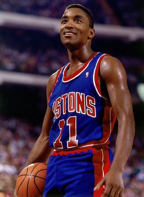 Isiah Thomas was the leader of the Bad Boy Pistons back to back championships. Bad Boy Pistons, Piston Art, Isiah Thomas, Isaiah Thomas, Basketball Highlights, Detroit Sports, Blake Griffin, Derrick Rose, Nba Legends