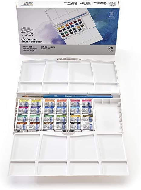 Cotman Watercolor, Art Supplies Gift, Winsor And Newton, Winsor And Newton Watercolor, Cruise Planning, Watercolor Paint Set, Paint Brands, Watercolor Palette, Watercolor Paints