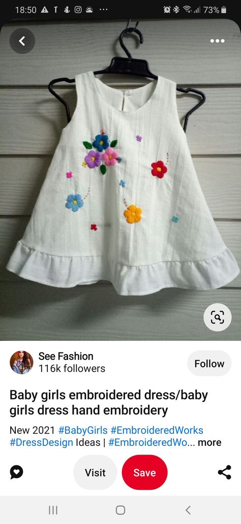 Baby Frocks Designs Cotton, Crochet Baby Girls, Girls Frocks, Baby Dress Embroidery, Cotton Frocks For Kids, Frocks For Kids, Diy Sy