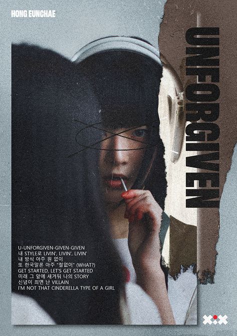 Unforgiven Lesserafim Poster, Kpop Posters Aespa, Kpop Graphic Design Posters Lesserafim, Le Sserafim Poster Edit, Hyein Poster Edit, Photoshop Tools, Kpop Posters, Poster Artwork, Adobe Photoshop