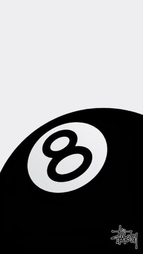 8 ball, stussy, iphone wallpaper Stussy 8 Ball Wallpaper, 8 Ball Stussy, 8 Ball Wallpaper, Logo Font Design, Stussy Wallpaper, Stussy 8 Ball, 90s Wallpaper Hip Hop, Stussy Logo, Ball Wallpaper