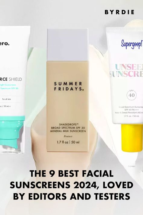 9 best facial sunscreens of 2024 Best Sunscreen For Face, Best Face Sunscreen, Best Facial Sunscreen, Good Sunscreen For Face, Everyday Sunscreen, Physical Sunscreen, Best Sunscreens, Facial Sunscreen, Sunscreen Moisturizer