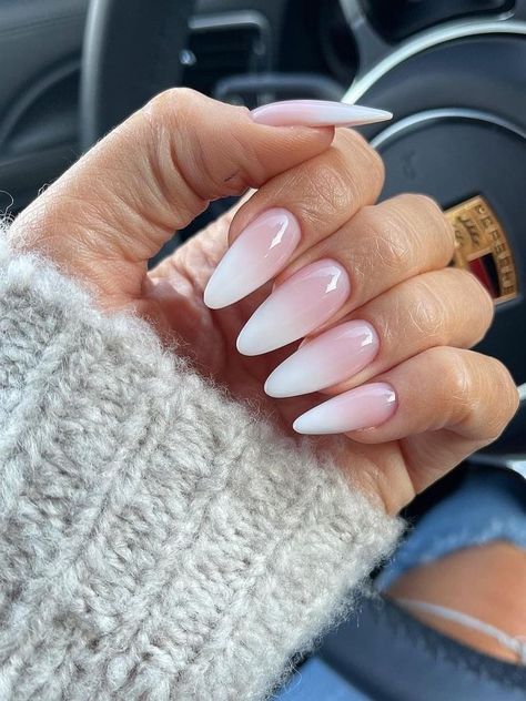 Ombré French Nails, Autumn Nail Colors, Autumn Nail Ideas, Ombré French, Ombre French Nails, Acrylic Nail Ideas, Gel Toe Nails, Autumn Nail, Ombre Acrylic Nails