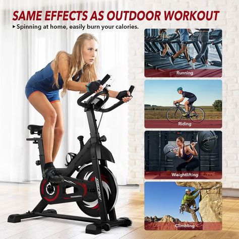 #exercise #exercisebike #indoorcycling #homegym #fitnesslover #cardio #training #bodybuilding Bike Indoor, Indoor Bike Workouts, Indoor Cycling Bike, Spinning Workout, Gym Cardio, Cardio Training, Exercise Bike, Indoor Cycling, Cycling Bicycles