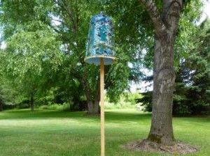 How to make a deer fly catcher from a blue solo cup Flies Trap Diy, Camp Living, Yellow Flies, Deer Fly, Fly Catcher, Solo Cup, Fly Trap, Fly Traps, Bug Repellent