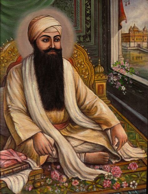 Amritsar Wallpaper, Shri Guru Arjan Dev Ji, Punjab Painting, Sikhi Wallpapers, Dhan Guru Ramdas Ji, Shaheedi Diwas, Sikh Paintings, Guru Angad Dev Ji, Guru Arjan Dev Ji