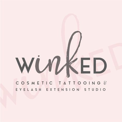 Brow Business Names, Brow Bar Decor, Eyelash Extension Business, Eyelash Logo Design, Brow Business, Cosmetic Tattooing, Brow Studio, Eyelash Technician, Eyelash Logo