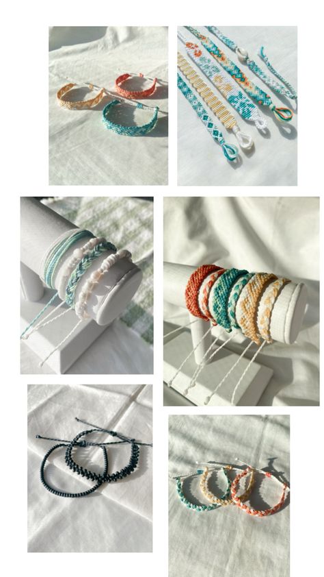 SHOP these bracelets on braceletsbytorii.com Thread Bracelets, Wax, Thread