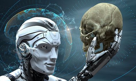 Artificially intelligent robots could soon gain consciousness Artificial General Intelligence, Machine Learning Deep Learning, Intelligent Robot, Yuval Noah Harari, Human Activity, A Skull, Stephen Hawking, Ancient Aliens, Last Of Us