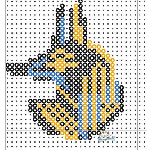 Egyptian Pattern, Hama Art, Diy Perler Bead Crafts, Hama Beads Patterns, Diy Perler Beads, Beaded Jewelry Tutorials, Pixel Art Pattern, Beaded Crafts, Perler Beads Designs