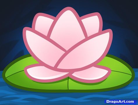 how to draw a lotus for kids Water Lily Drawing, Flower Drawing For Kids, Flowers For Kids, Peace Plant, Lotus Flower Drawing, Lilies Drawing, Ideas For Drawing, Beginners Painting, Pond Painting