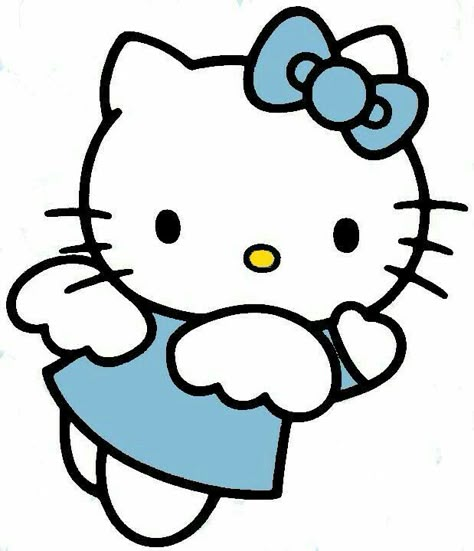 Blue Hello Kitty, Hello Kitty Clipart, Japan Icon, Hello Sticker, 헬로키티 배경화면, Hello Kitty Videos, Hello Kitty Imagenes, Charmmy Kitty, Hello Kitty Images