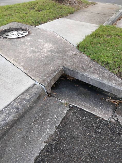 This sewer drain that's in the corner Sewer Drain, Drainage Solutions, Apartment Building, Drain