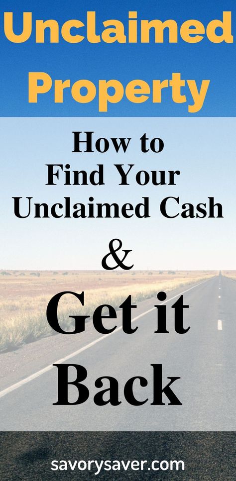 It’s an AWESOME feeling finding money we didn’t know we had. It’s like Christmas. Finding Unclaimed Property gives you that same excitement. This will show you how to find your unclaimed cash and get it back. Unclaimed Money, Win For Life, Find Money, Blogging 101, Money Habits, Smart Money, Financial Success, Money Tips, Money Saving Tips