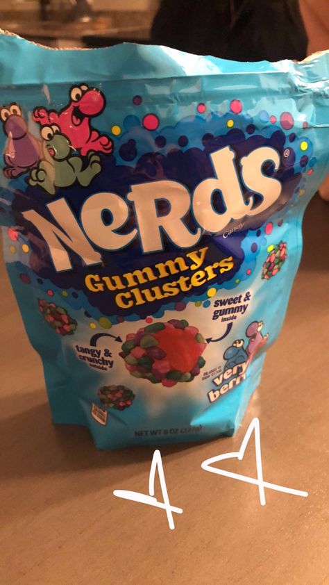 Nerd Clusters Aesthetic, Nerds Gummy Clusters Aesthetic, Nerd Clusters, Nerds Gummy Clusters, Gummy Clusters, Cute Snacks, Food Babe, Tablet Stand, Blue Gift