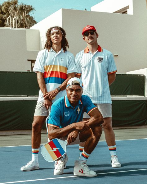 Two stylish pickleball collections to consider if you are picking up the paddle this fall | Golf Equipment: Clubs, Balls, Bags | Golf Digest Tennis Aesthetic Vintage, 1990s Aesthetic, Pickleball Courts, Tennis Aesthetic, Sports Attire, Paddle Sports, Pickleball Court, Golf Digest, Tennis Shorts