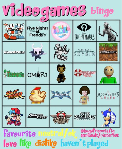 free to use :) more bingos made by me in my "viabingo" board!!! Weird Kid Bingo, Childhood Bingo, Random Bingo, Childhood Healing, Fill The Jars Template, Freddy's Nightmares, Kinnie Bingo, About Me Template, Bingo Sheets